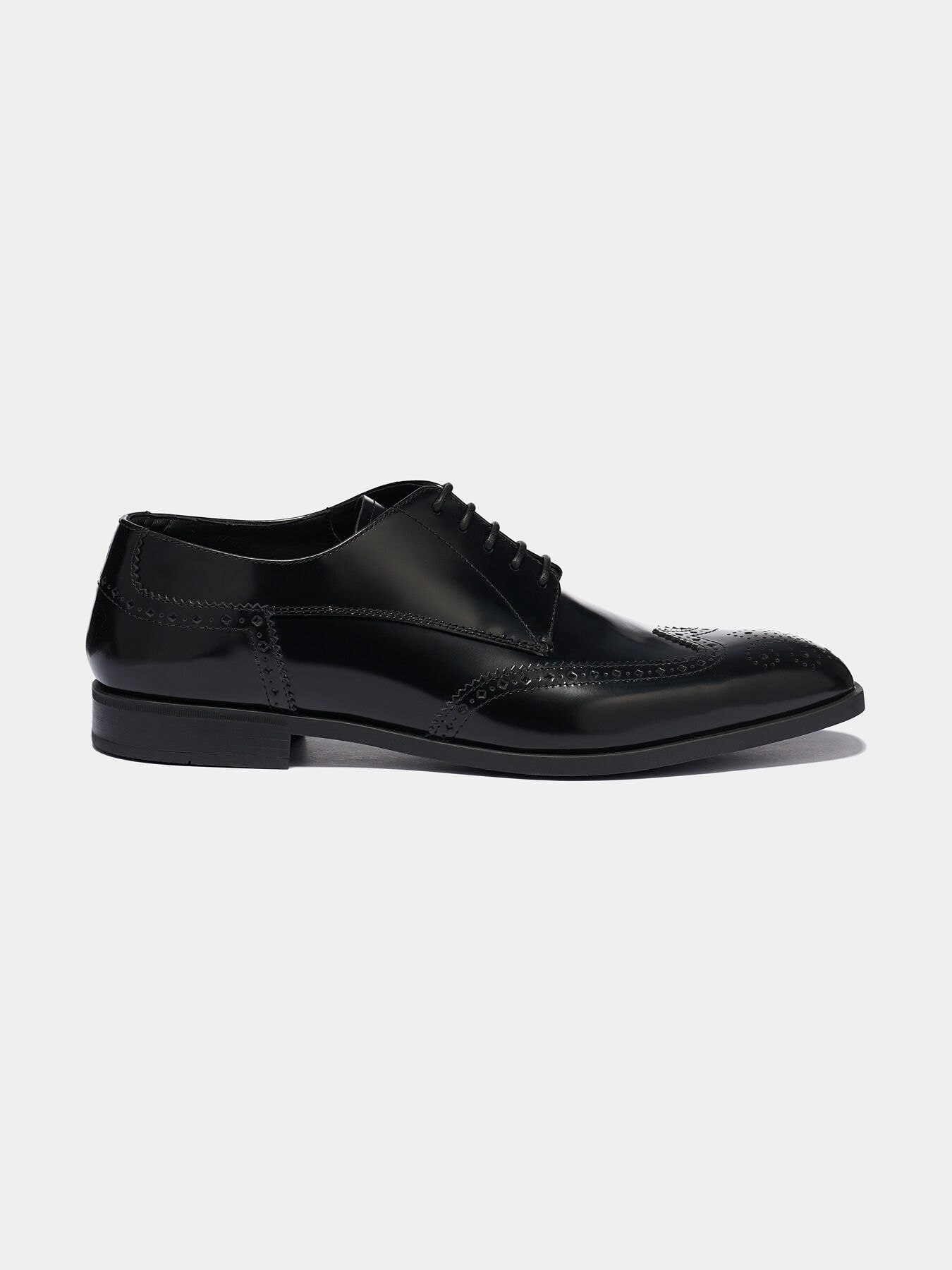 Leather derby shoes brand EMPORIO ARMANI Globalbrandsstore en