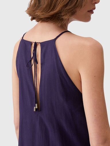 Maxi dress in purple - 3