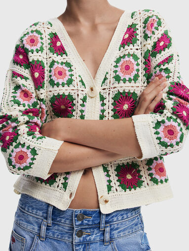 JOHANNA knitted cardigan - 4
