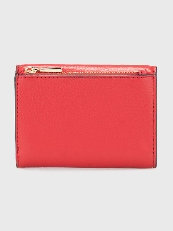 Leather wallet with logo detail - 2