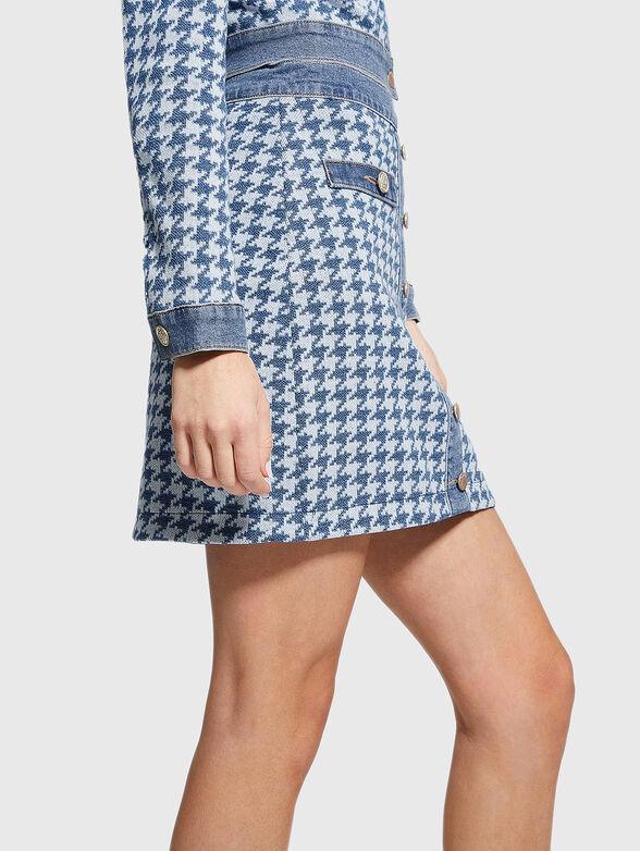 Mini tweed skirt - 3
