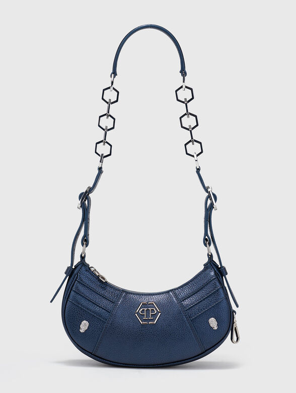 Leather bag with metal details - 1