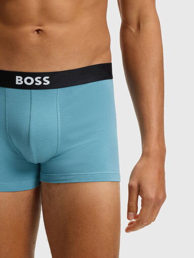 Set of three pairs of colorful boxer shorts - 4