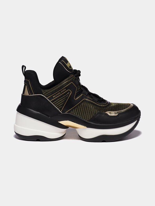 OLYMPIA sneakers with gold details - 1