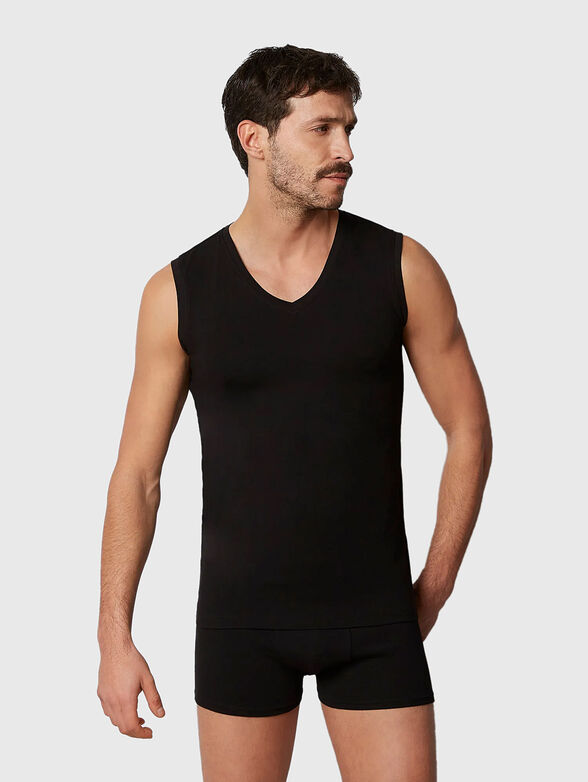 ANTIBACTERIAL COTTON top - 1