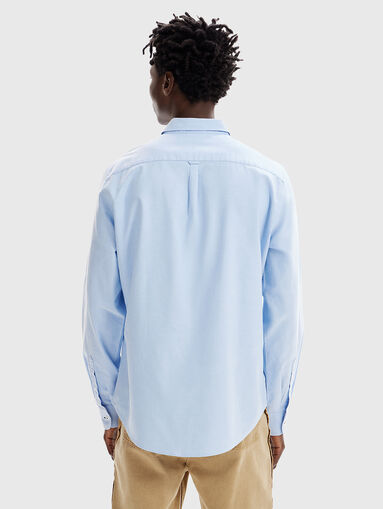Cotton shirt with pocket  - 3