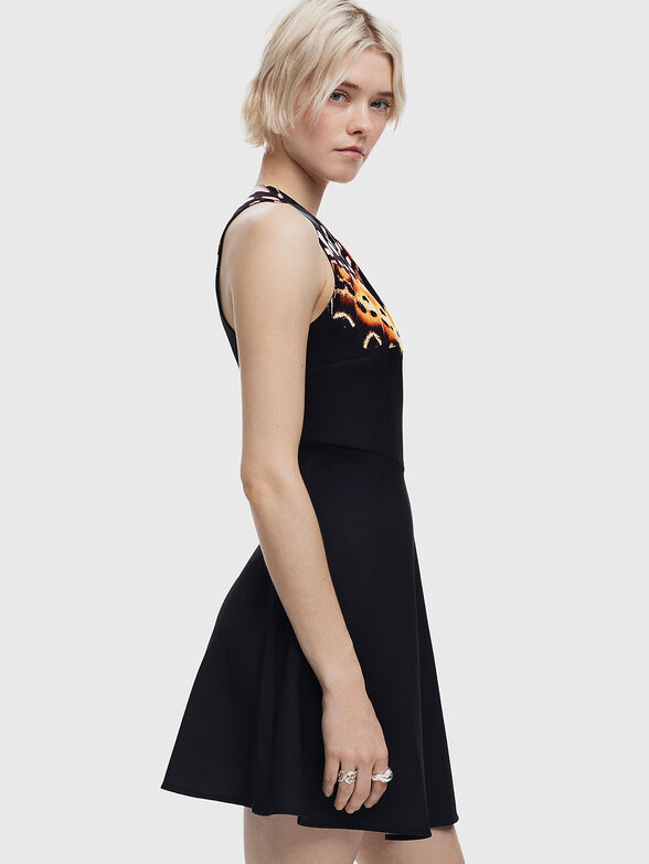 Dress with multi-colored details - 2