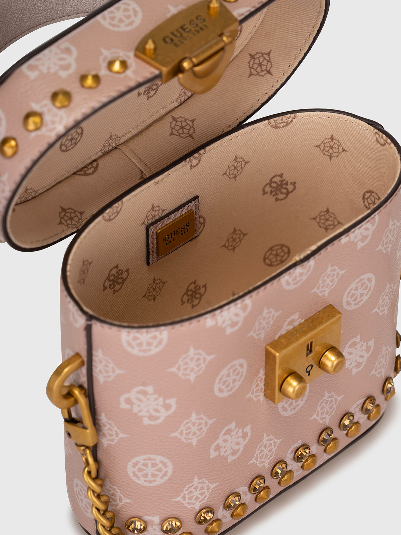 FYNNA mini bag with 4G logo print brand GUESS