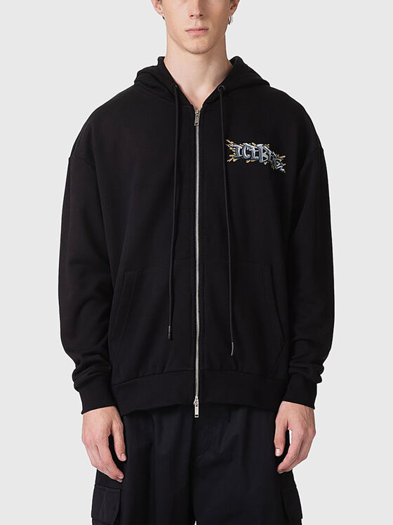 Sweatshirt with print on the back - 1