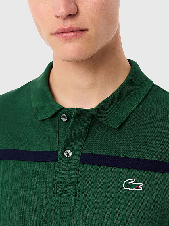 Short sleeve cotton polo shirt - 4