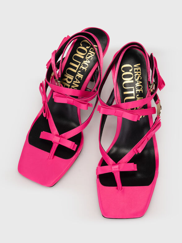 EMILY heeled sandals in black - 6