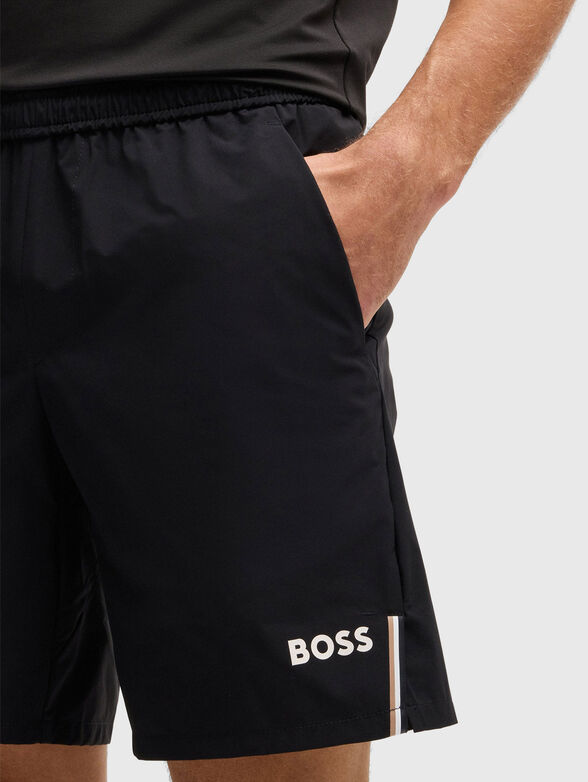 Shorts with logo detail - 4