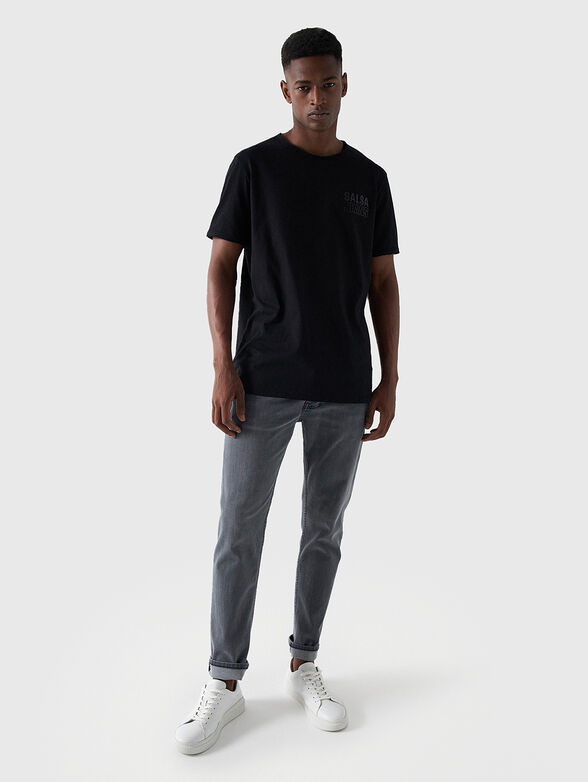 Logo T-shirt in black  - 2