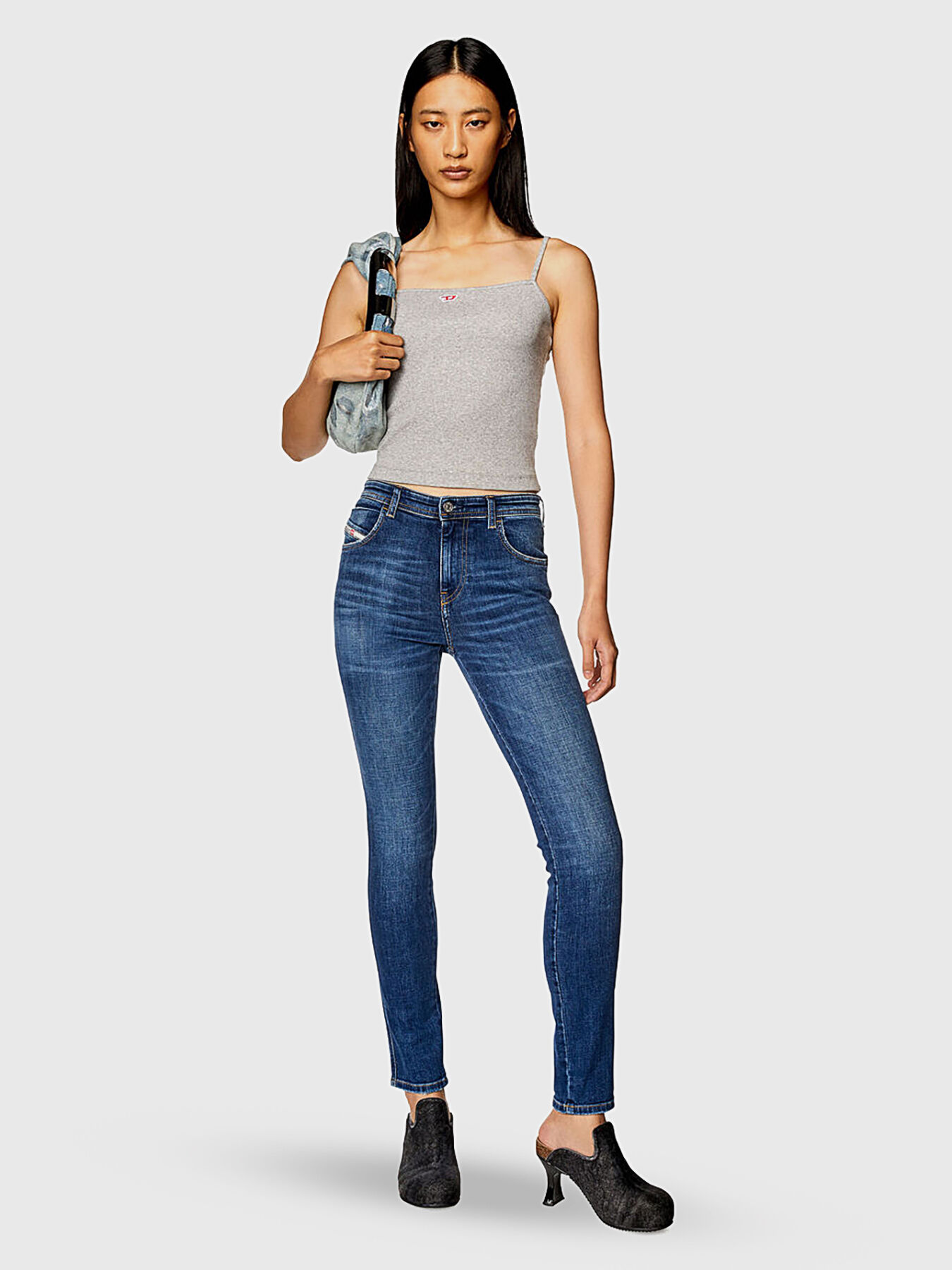 BABHILA L.30 dark blue jeans brand DIESEL