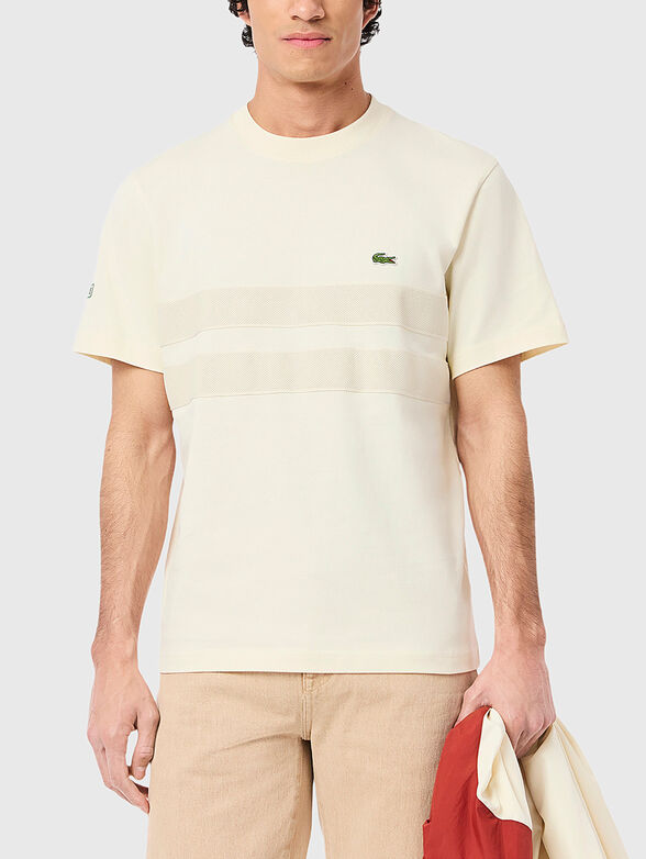 T-shirt with print and logo - 1