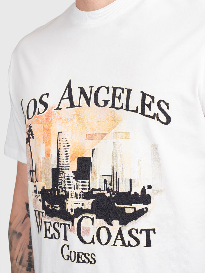 Printed cotton T-shirt - 3