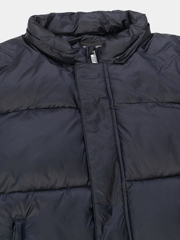 Padded jacket with removable hood - 6