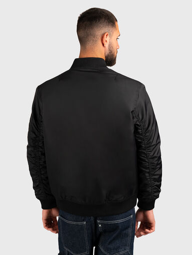 Black bomber jacket - 3