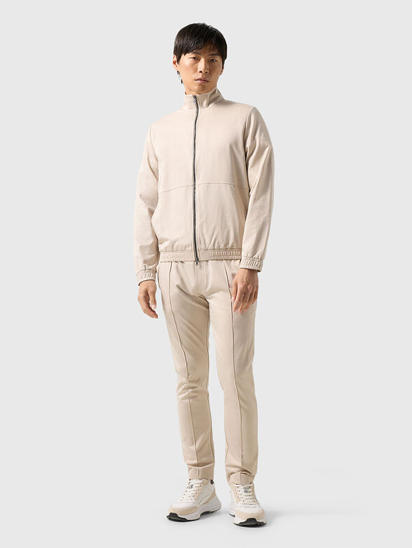 RUPERT cotton jacket with a double-zip  - 2