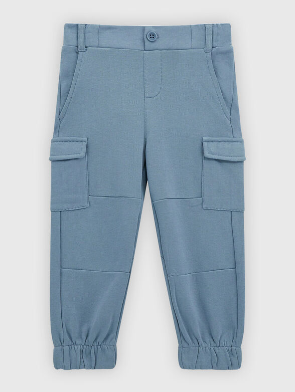 Cargo pants with logo detail - 1