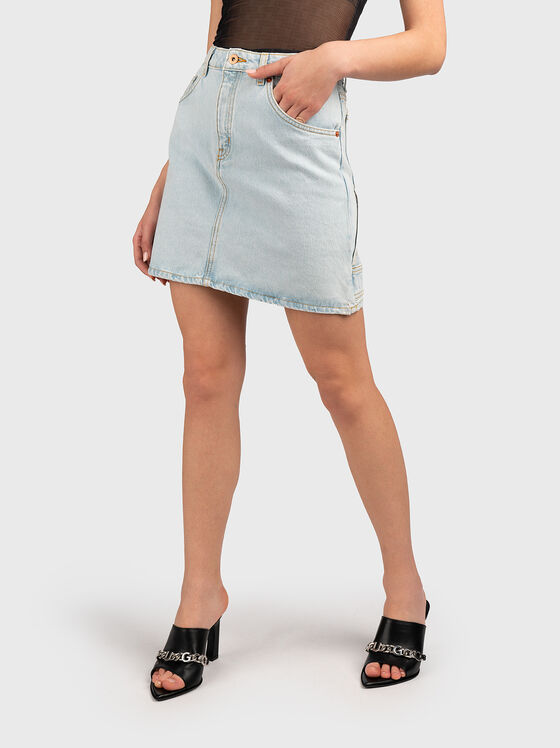 GAMI-B mini denim skirt - 1