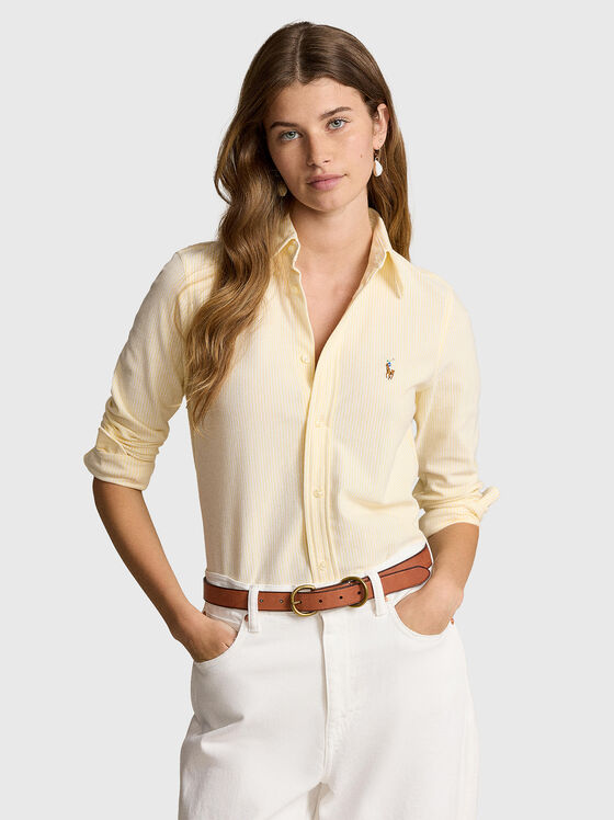 Cotton Oxford shirt - 1