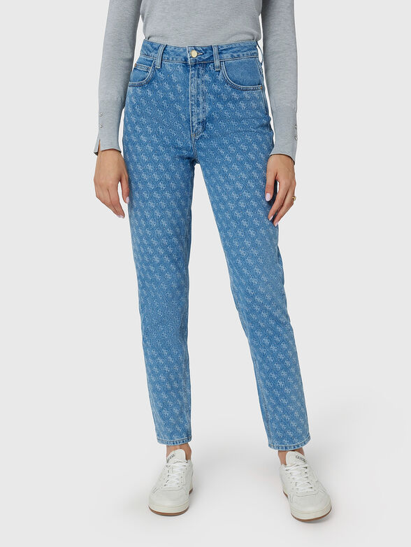 4G monogram jeans - 1