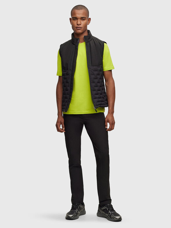 T-shirt with contrast logo detail - 2