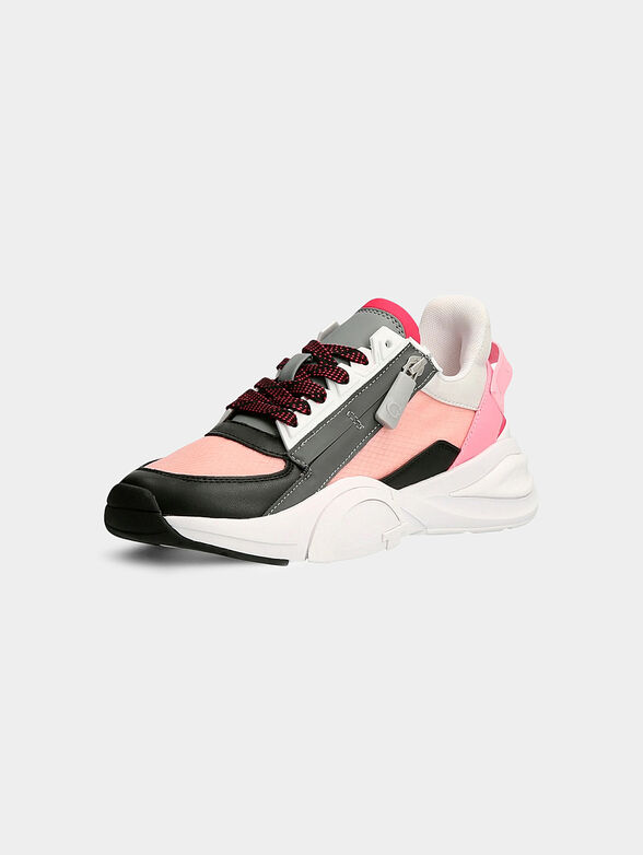 BAILIA2 sneakers with pink accents - 2