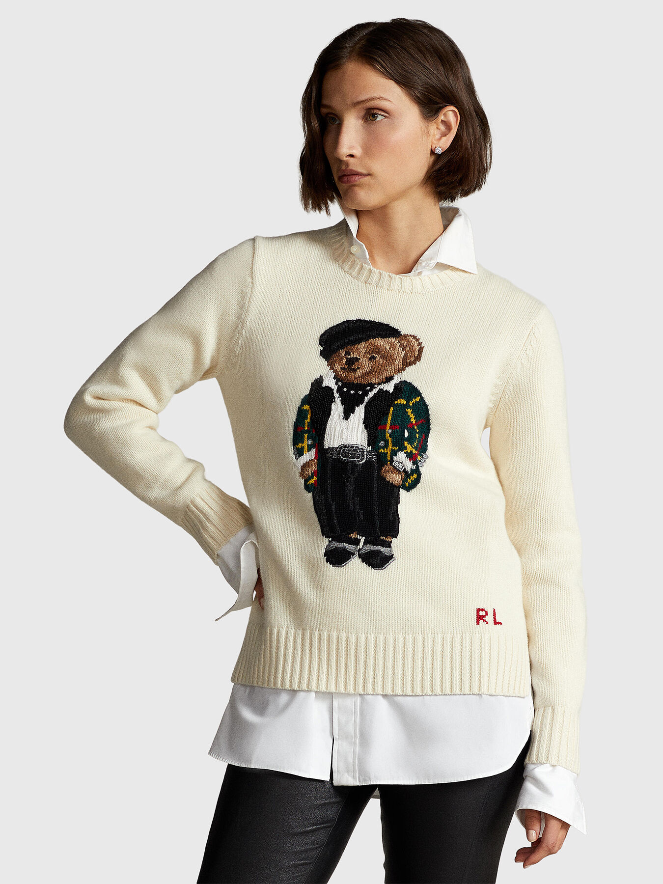 Sled polo bear sweatshirt hot sale