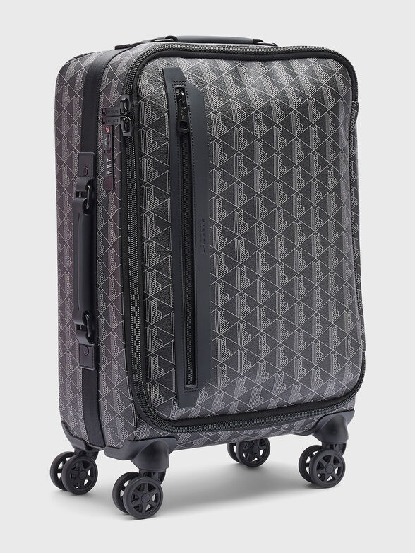 Suitcase with monogram print - 4