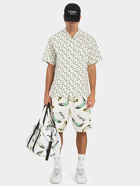 Shirt with short sleeve and print - 2