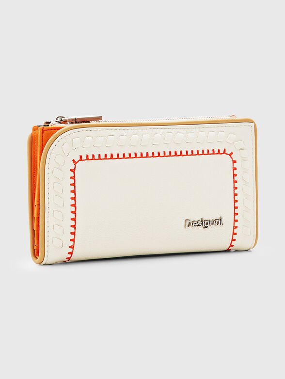 Wallet with contrasting details - 4