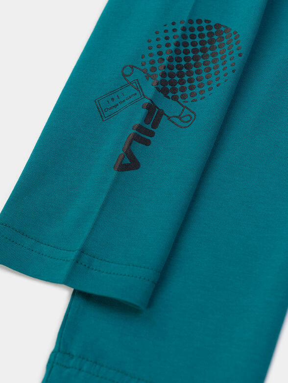 TRAKAI leggings with contrasting elements - 4