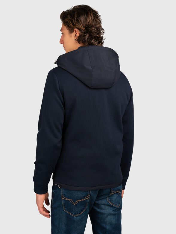 Jacket with removable hood - 3