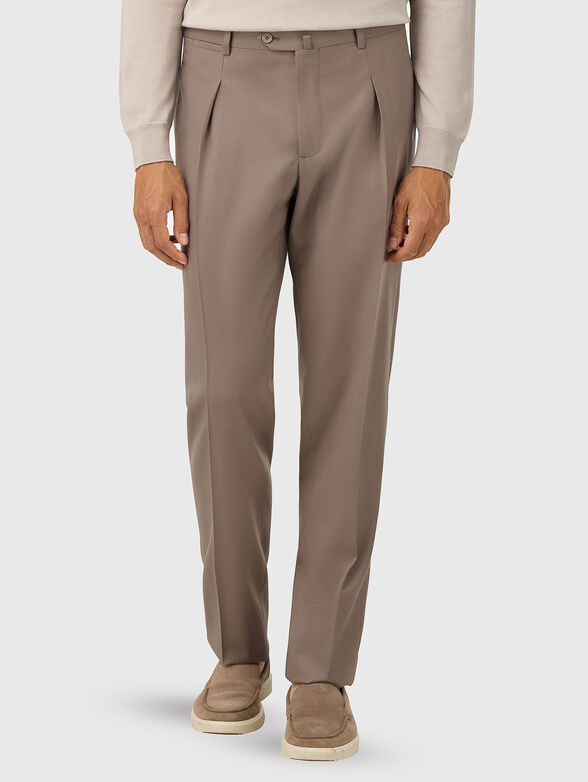 Pants with pleats  - 1