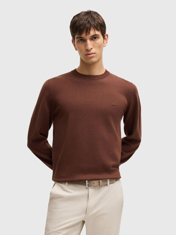 Suede belt with logo - 2