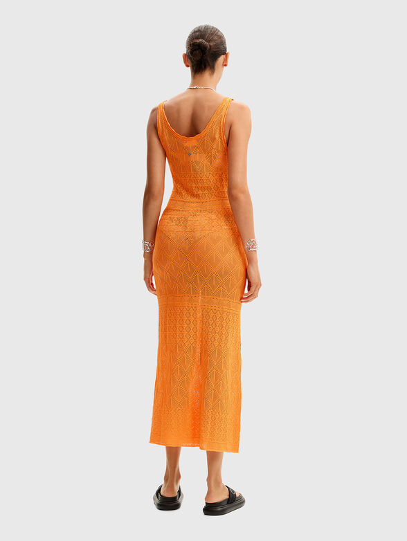 Openwork midi dress - 2