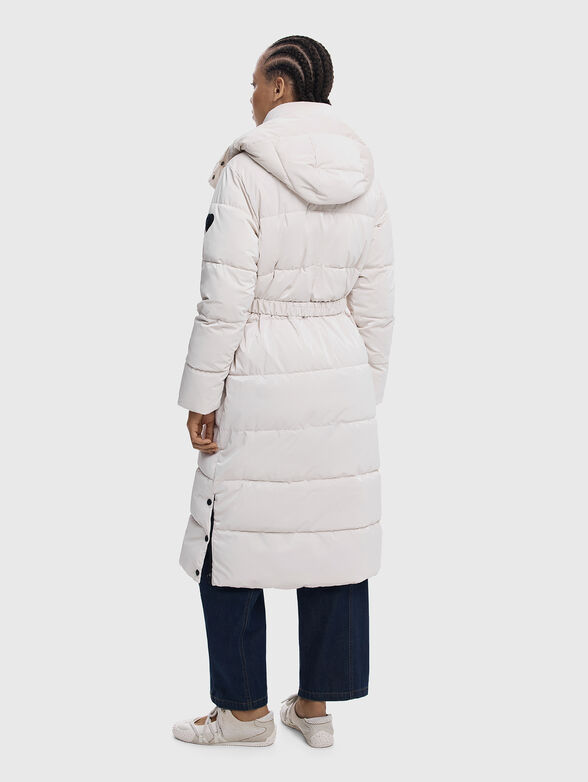 CINTURON padded long jacket - 3