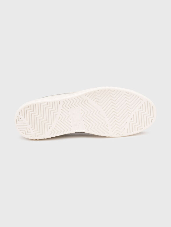 GAME STEP beige sports shoes with logo accent - 5