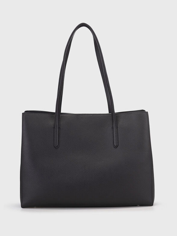Beige leather bag  - 2