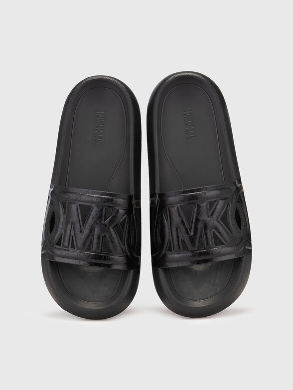 Slippers with logo accent - 6