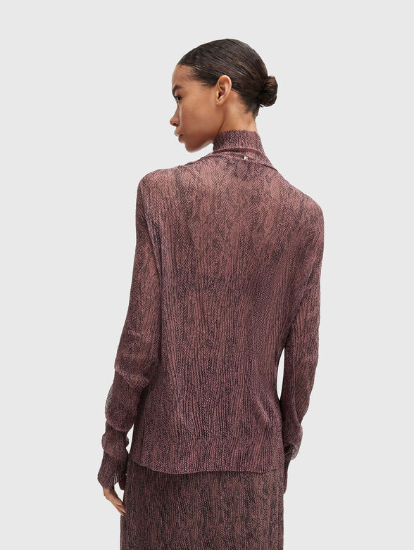 EMATA blouse with sheer effect - 3