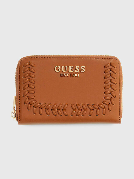 TATUM wallet with knitted details - 1