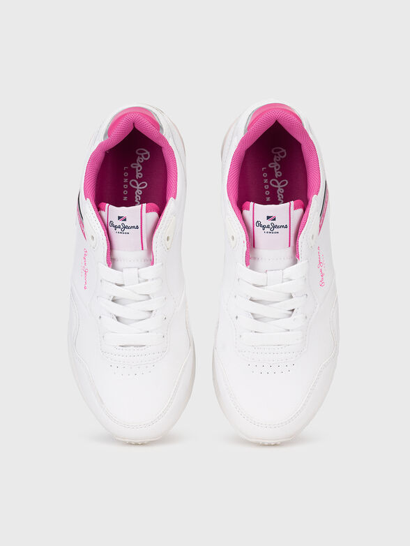 LONDON CLUB sports shoes with fuxia accents - 6