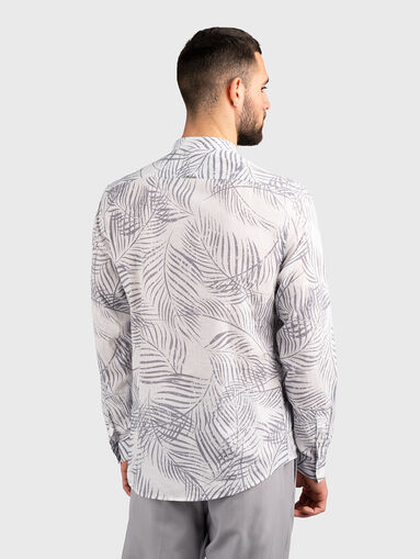 Shirt with mandarin collar - 3