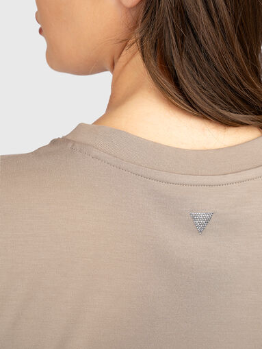 Cropped slim T-shirt - 4