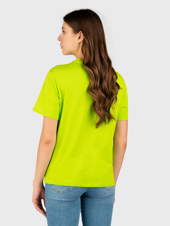 Cotton T-shirt with logo detail - 3