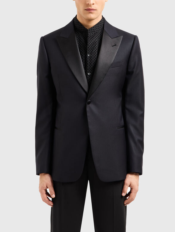 Slim blazer in wool - 1