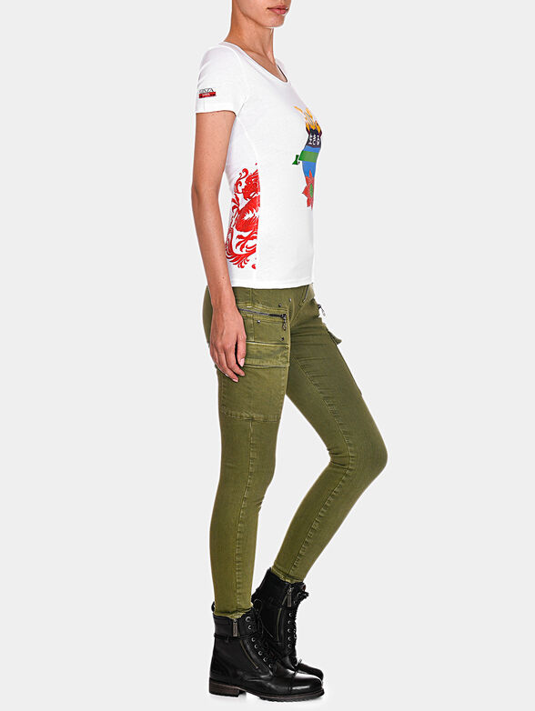 T-shirt with art details - 3